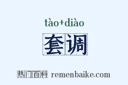 套调是什么意思的图片